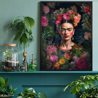 Frida Kahlo Roses Print