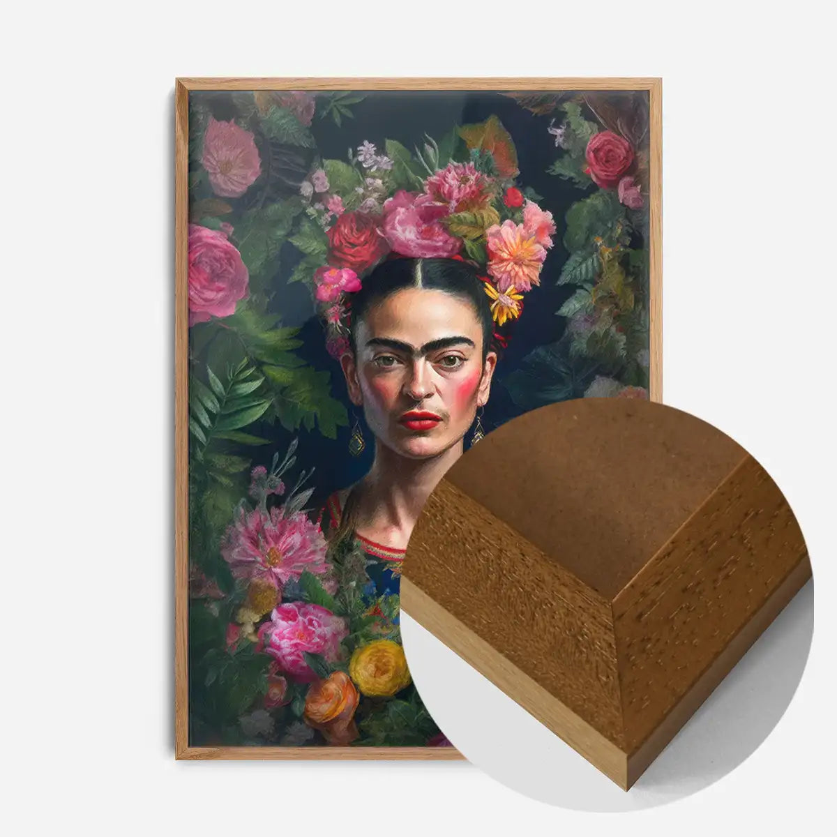 Frida Kahlo Roses Print