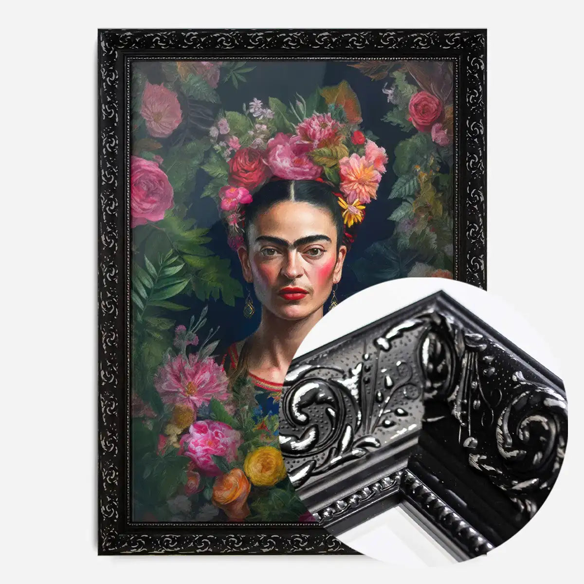 Frida Kahlo Roses Print