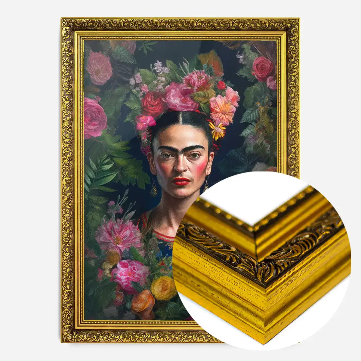Frida Kahlo Roses Print