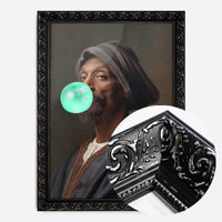 Snoop Dogg Blowing Bubblegum Portrait Print