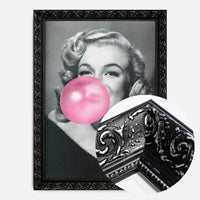 Marilyn Monroe Blowing Bubblegum Portrait Print
