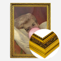 Friedrich von Amerling Lady Lying Down Bubblegum Portrait Quirky Print