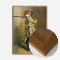 Ernest Meissonier Musketeer Leopard Print Quirky Art Print