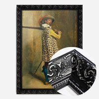 Ernest Meissonier Musketeer Leopard Print Quirky Art Print