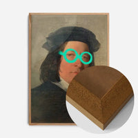 Friedrich von Amerling Spraypaint Graffiti Glasses Quirky Art Print