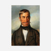 Friedrich von Amerling Pencil Moustache Funky Art Print