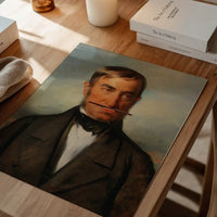 Friedrich von Amerling Pencil Moustache Funky Art Print