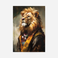 Lion Painting 2 Renaissance Style Portrait