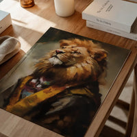 Lion Painting 2 Renaissance Style Portrait