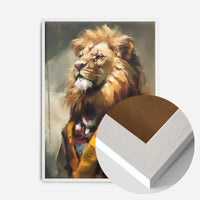 Lion Painting 2 Renaissance Style Portrait