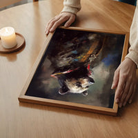 Bear Painting Renaissance Style Portrait