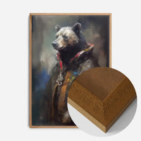 Bear Painting Renaissance Style Portrait