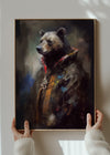 Bear Painting Renaissance Style Portrait