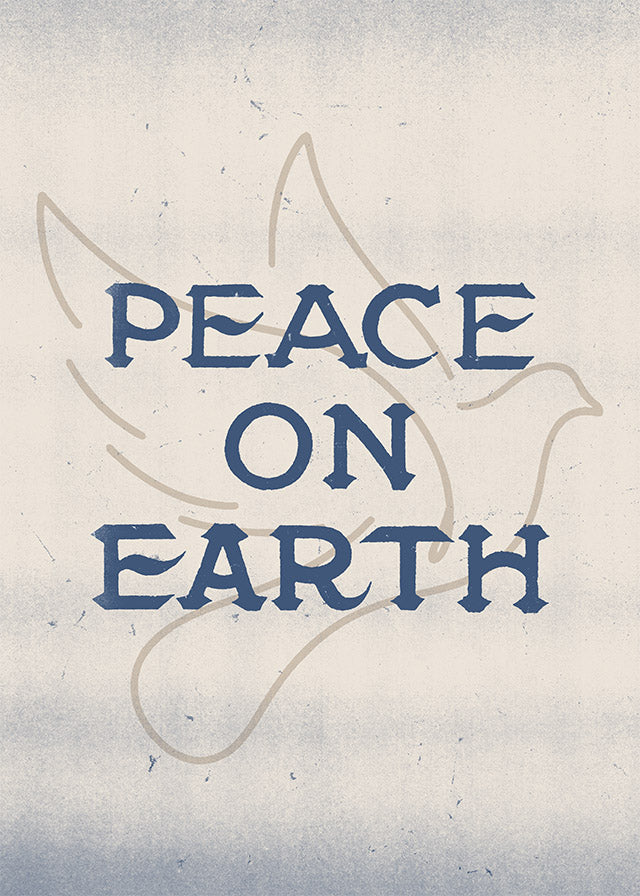 Peace On Earth Print 21x30cm Matte Clearance Print