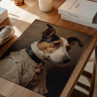 Jack Russell Black & Tan Dog Portrait Print