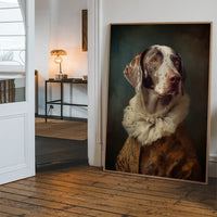 German Shorthaired Pointer GSP Dog Portrait Print
