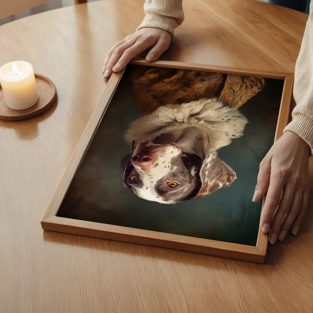 German Shorthaired Pointer GSP Dog Portrait Print