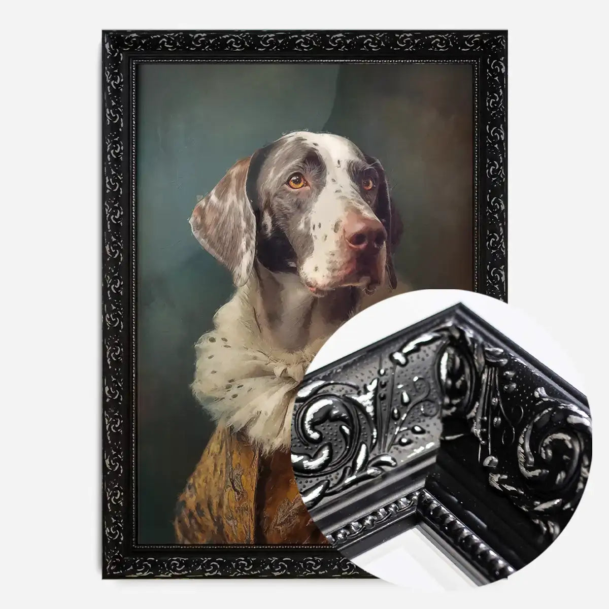 German Shorthaired Pointer GSP Dog Portrait Print
