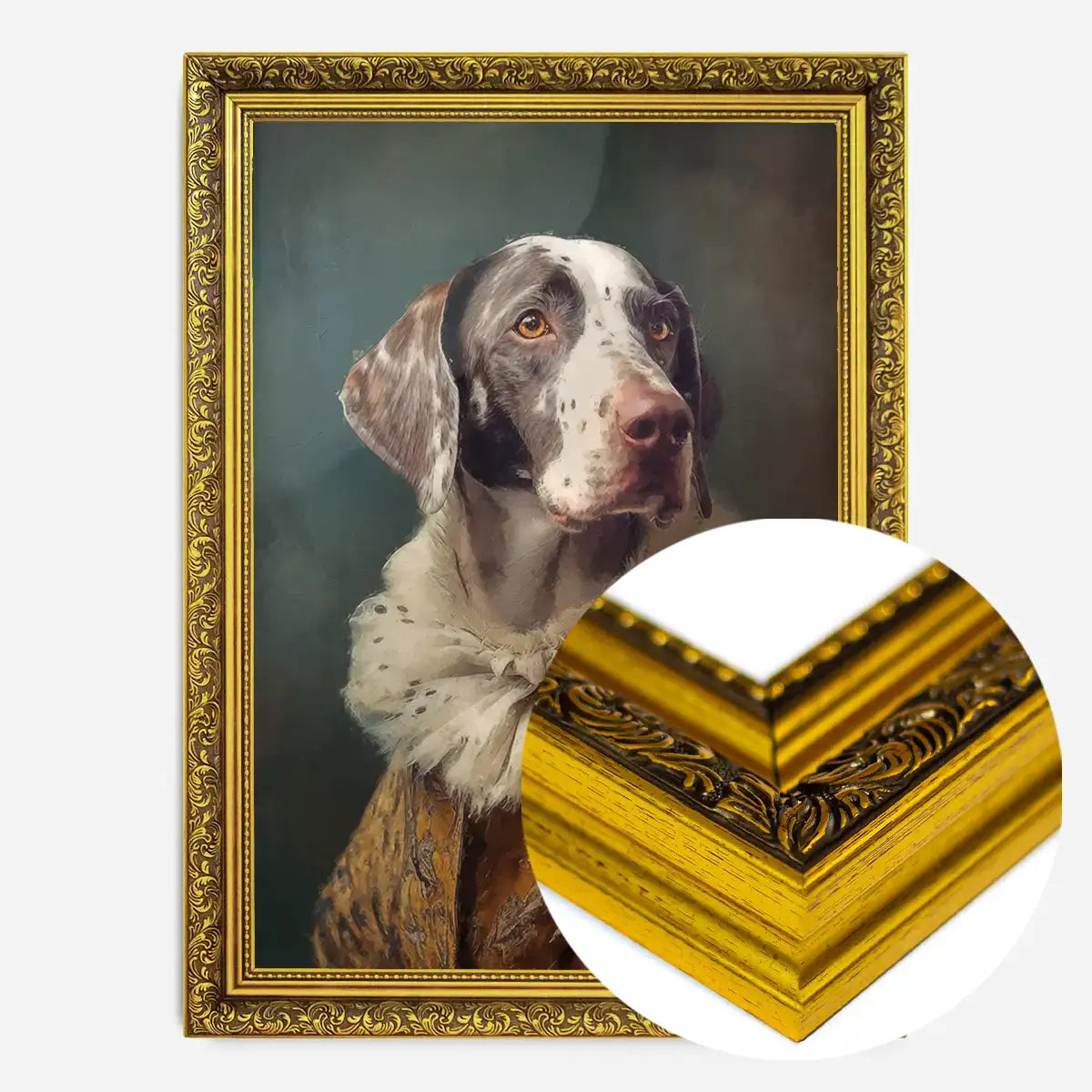 German Shorthaired Pointer GSP Dog Portrait Print
