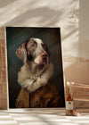 German Shorthaired Pointer GSP Dog Portrait Print