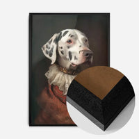 Dalmation Dog Portrait Print