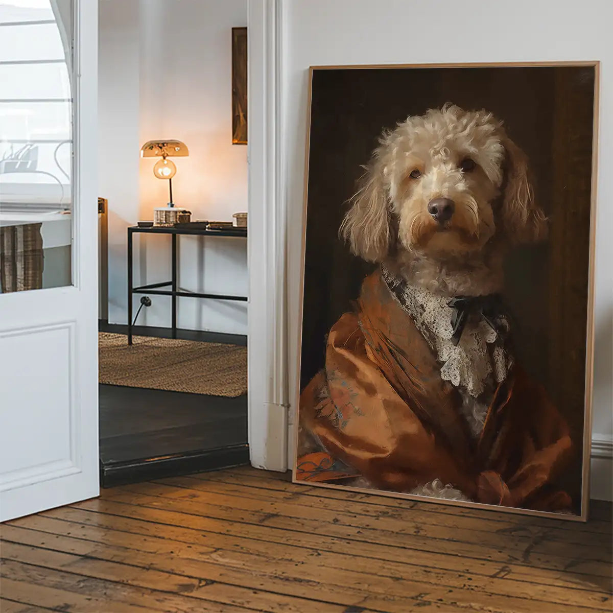 Cockapoo Dog Portrait Print