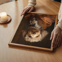 Cockapoo Dog Portrait Print