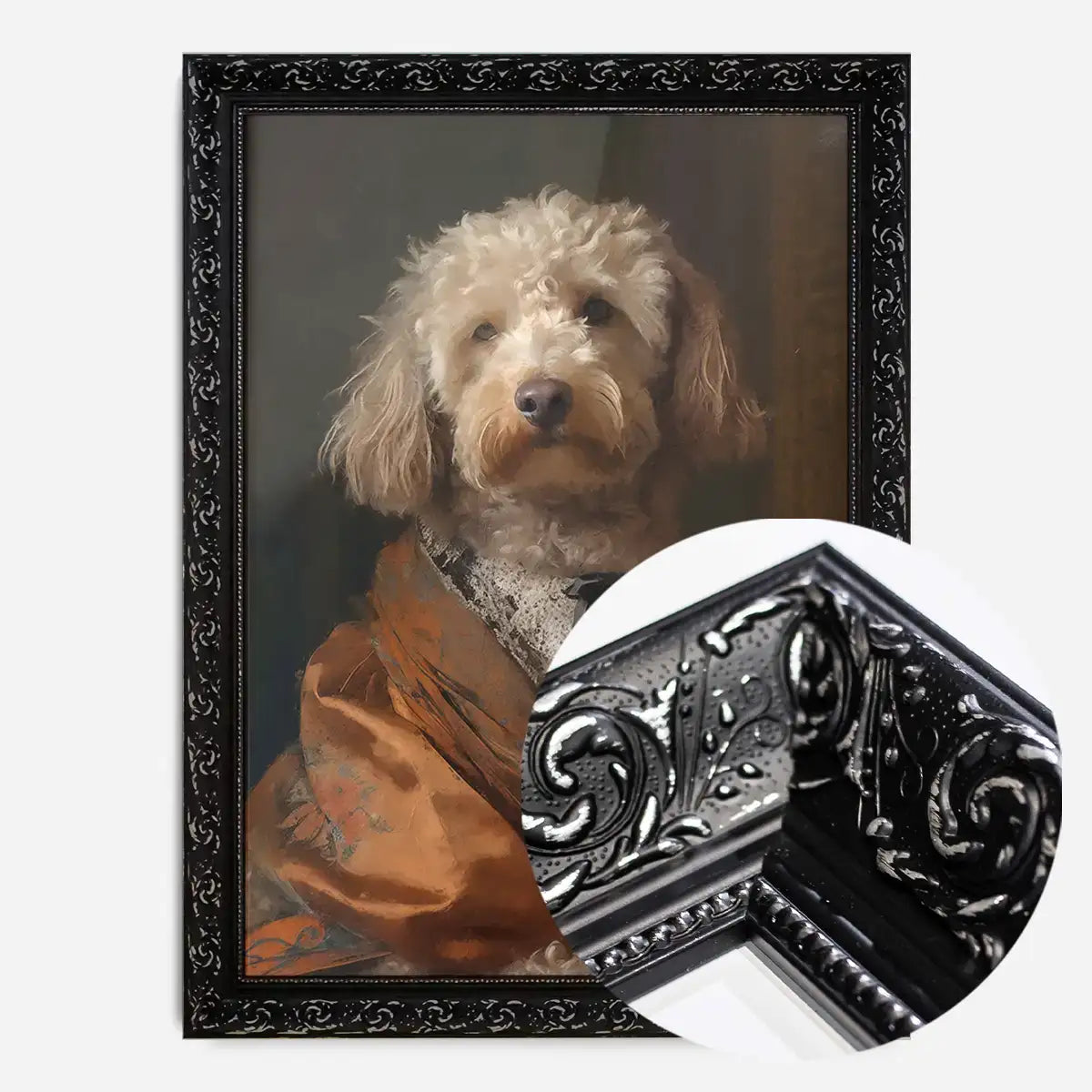 Cockapoo Dog Portrait Print