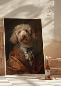 Cockapoo Dog Portrait Print