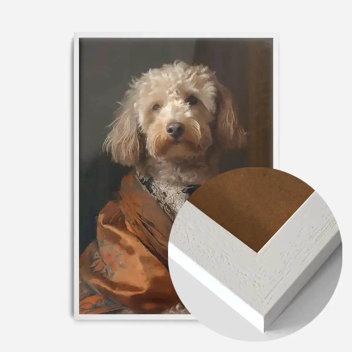 Cockapoo Dog Portrait Print