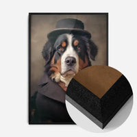 Bernese Mountain Dog Portrait Print