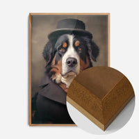 Bernese Mountain Dog Portrait Print