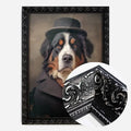 Black Ornate Frame