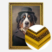 Bernese Mountain Dog Portrait Print