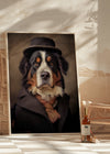 Bernese Mountain Dog Portrait Print