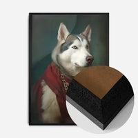 Husky Dog Portrait Print