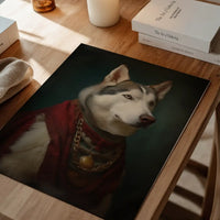 Husky Dog Portrait Print