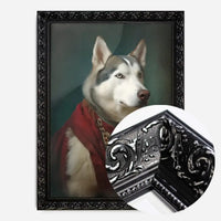 Husky Dog Portrait Print