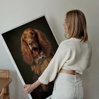 Irish Setter Dog Portrait Print