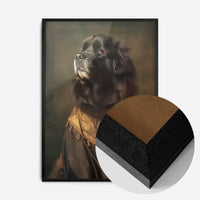 Newfoundland Dog Portrait Print