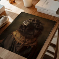 Newfoundland Dog Portrait Print