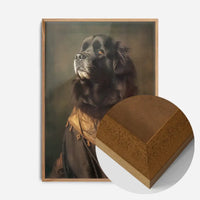 Newfoundland Dog Portrait Print