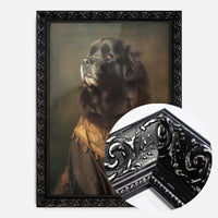 Newfoundland Dog Portrait Print