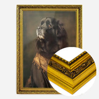 Newfoundland Dog Portrait Print