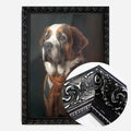 Black Ornate Frame