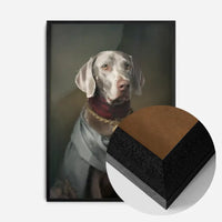 Weimaraner Dog Portrait Print