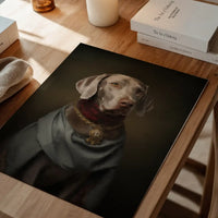 Weimaraner Dog Portrait Print