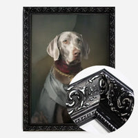 Weimaraner Dog Portrait Print