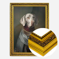 Weimaraner Dog Portrait Print